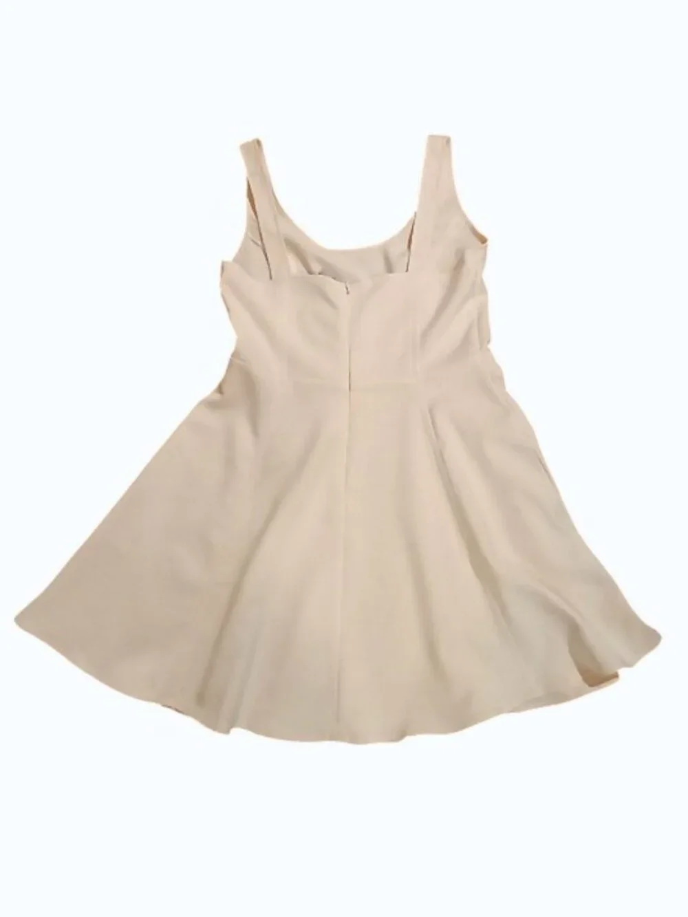 H & M Cream Sleeveless Fit and Flare Mini Dress - Picture 5 of 11